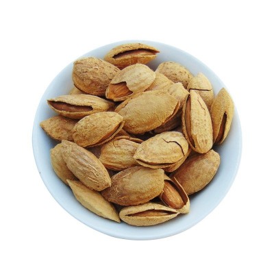 新疆特产纸皮巴旦木扁桃仁无加工生巴达木500g零食坚果散装包邮  1斤图5