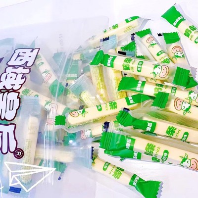 新疆原味奶条奶酪棒嚼着的吃牛奶儿童零食500g袋/散装批发代发图3