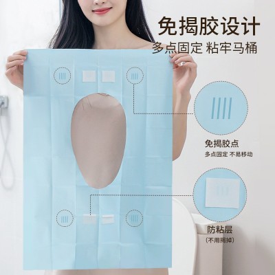 一次性马桶垫 旅行出差加厚防水女坐便垫双层产妇便携马桶坐垫纸图4
