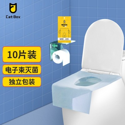 一次性马桶垫 旅行出差加厚防水女坐便垫双层产妇便携马桶坐垫纸