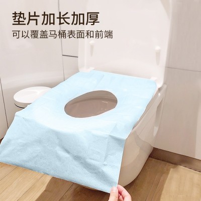 一次性马桶垫 旅行出差加厚防水女坐便垫双层产妇便携马桶坐垫纸图2