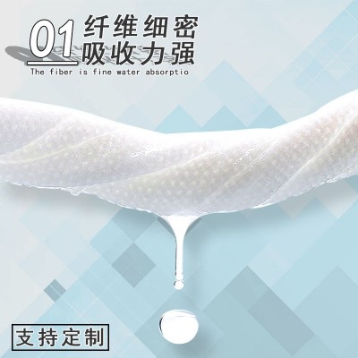 酒店专用一次性浴巾套装独立包装出差旅行便携加厚毛巾美容院专用  100条图2