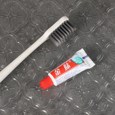 软膜袋系列酒店一次性牙刷牙膏宾馆洗漱用品大全软毛牙具旅行套装   50个图3