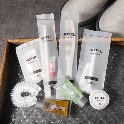 软膜袋系列酒店一次性牙刷牙膏宾馆洗漱用品大全软毛牙具旅行套装   50个图2