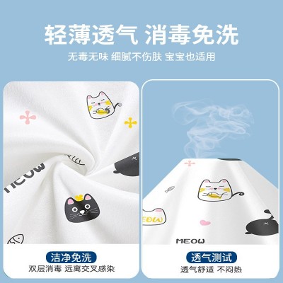 一次性床单四件套印花被套加厚无纺布单双人套装旅行便携独立包装  2套图4