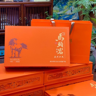 肉桂武夷山岩茶马头岩肉桂茶叶礼盒装茶叶茶礼一盒半斤批发图2