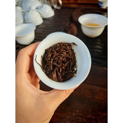 野茶蜜桃果香红茶 野生树种红茶2024头春武夷小种红茶散茶茶叶散