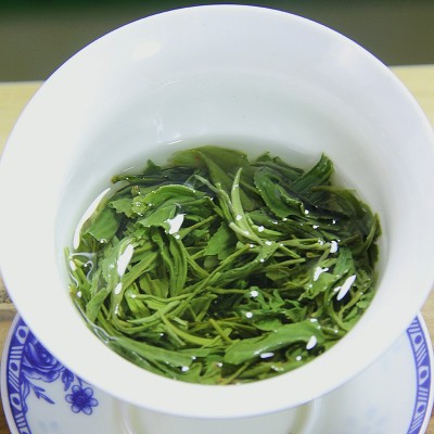 绿茶直条松针毛尖批发2024新茶电商直播货源散装高山茶图3