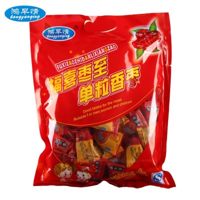 鸿早情阿胶枣无核小包装蜜枣500g蜜饯 孕妇红枣独立包装零食批发  2袋图5