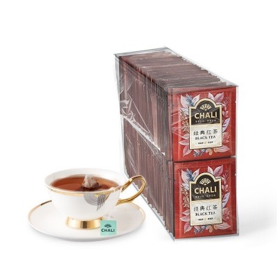 Chali茶里茶包100包红茶绿茶婚庆酒店餐饮办公袋泡茶清香型图5