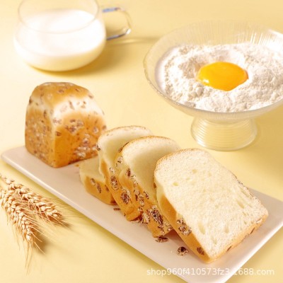 定制吐司小山黑麦味厚切手撕面包学生糕点早餐下午茶零食网 红食品图4