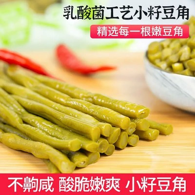 农家正宗老坛腌制酸豆角泡豇坛子菜豆角下饭菜腌缸豆咸菜真空袋装图4