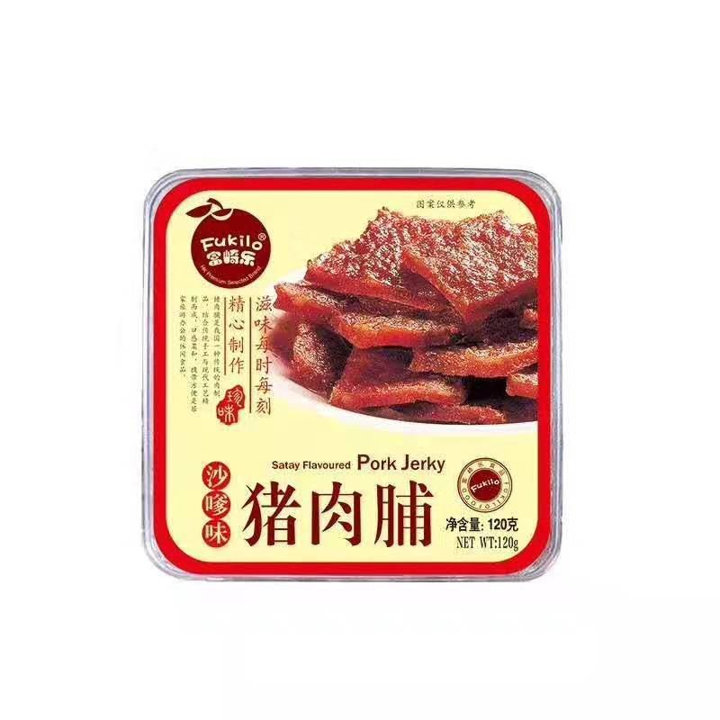 富崎乐猪肉脯牛肉脯120g盒装孜然牛肉干肉条手撕肉脯熟食办公零食 2盒 富崎乐猪肉脯牛肉脯120g盒装孜然牛肉干肉条手撕肉脯熟食办公零食 2盒
