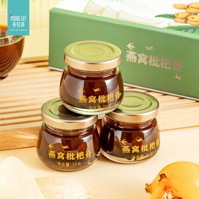 燕窝枇杷膏止化润喉老人儿童即食燕窝营养饮护嗓代理一件代发