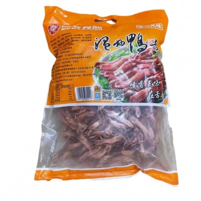温州特产食品修文酱鸭舌生腊鸭舌500克修文生鸭舌头 年货新鲜  2克图5