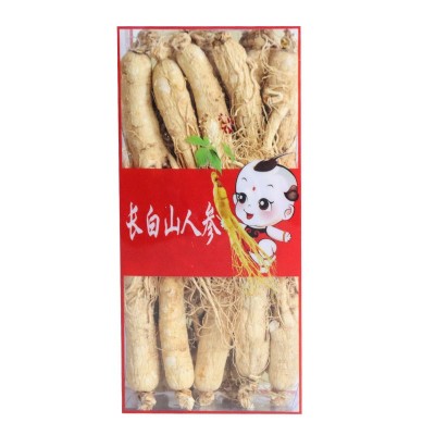 干人参批发各规格长白山人参整根人参干货人参须整枝白参生晒参图5