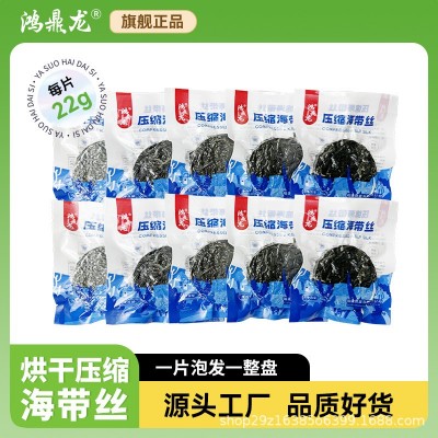 鸿鼎龙工厂直销压缩海带丝干活批发网红直播带货22克16克20克10克  1000包