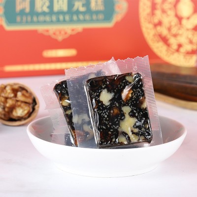 胶乡阿胶固元糕 阿胶膏即食阿胶片块东阿原产真驴皮200g厂家批发图3