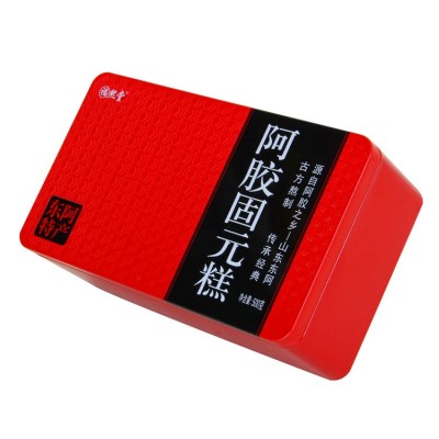 东阿批发阿胶糕500g铁盒装阿胶山东原产驴皮胶块片熬制即食固元膏图3