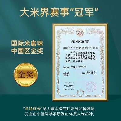 新疆特产羊脂籽米源头发货新疆羊脂米沙漠大米胚芽米5kg新米图3