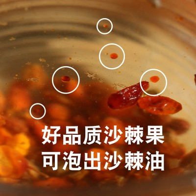 沙棘果 新疆沙棘果干特产干果新货新鲜果干500批发图2
