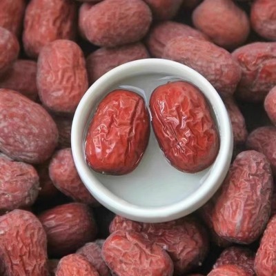 新枣5斤红枣特级新疆特产中大个原生态若羌灰枣吊干枣图2