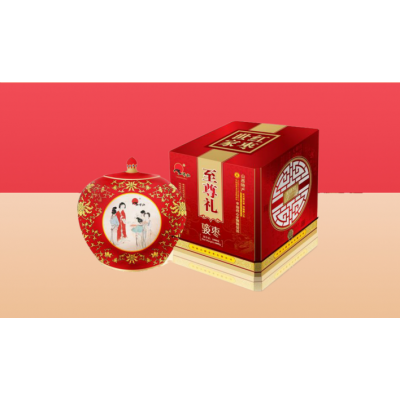 【天娇红】至尊礼红瓷坛骏枣