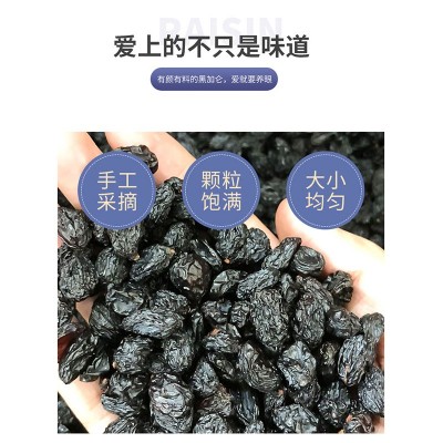 厂家现货黑加仑葡萄干黑提子干 黑加仑10KG整箱批发一件代发   20斤图5