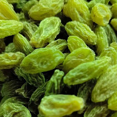 新疆绿提子葡萄干大量批发散装零食烘焙商用大颗粒无核提子干   20斤图3