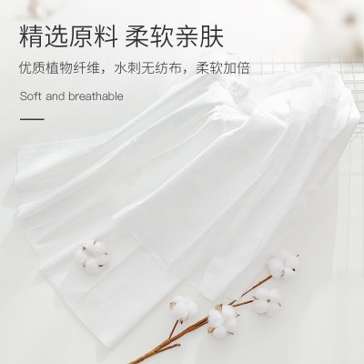 一次性毛巾足浴巾美容巾木浆洗脚无纺布擦脚美容院足浴巾纸美甲巾图3