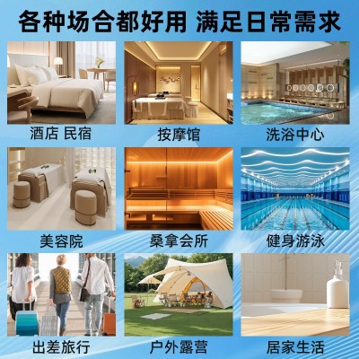 厂家直批一次性浴巾旅行专用一次性毛巾单独包装洗浴民宿酒店用品图3