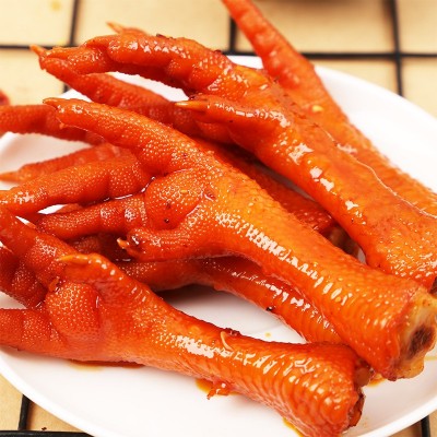 味来食界卤味香辣凤爪62g零食非泡椒休闲小吃独立包装黑鸭鸡爪图2