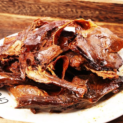 湖南酱板鸭零食手撕酱鸭子整只长沙卤味肉类小吃手撕风干酱板鸭图2