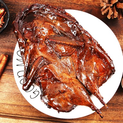 湖南酱板鸭零食手撕酱鸭子整只长沙卤味肉类小吃手撕风干酱板鸭