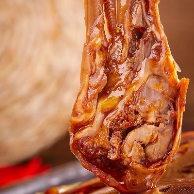 鸭头卤味麻辣熟食解馋小零食开袋即食食品小吃休闲特产香辣辣味   2份图3