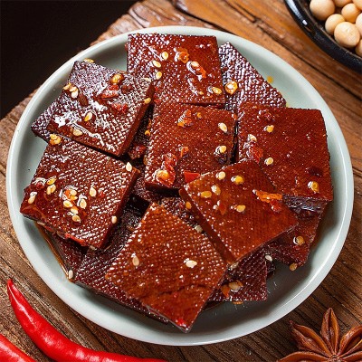 辣魔客湖南特产平江酱干豆干70克香辣豆腐干子零食小吃传统童年回  1份图4